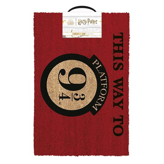 Zerbino Harry Potter This Way To Platform 9 3/4 Cm 60X40 - Gp86378 Zerbino Harry Potter This Way To Platform 9 3/4 Cm 60X40 - Gp86378
